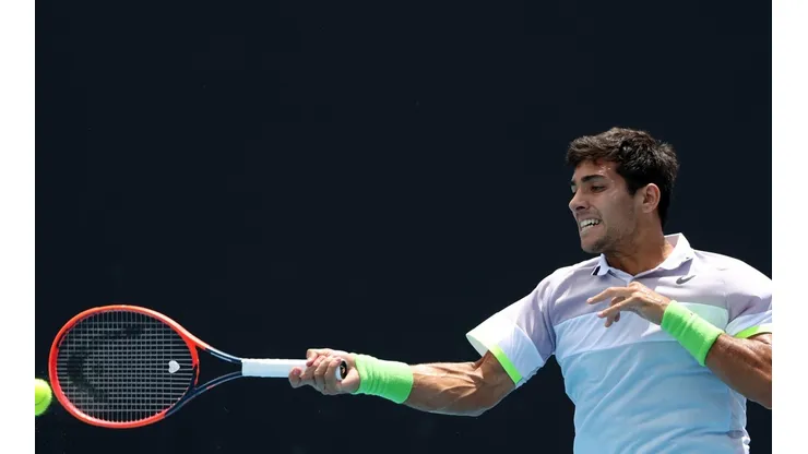 Cristian Garin cayó en primera ronda de Australia