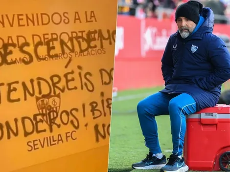 Hinchas del Sevilla amenazan y Sampaoli les responde con fuerza