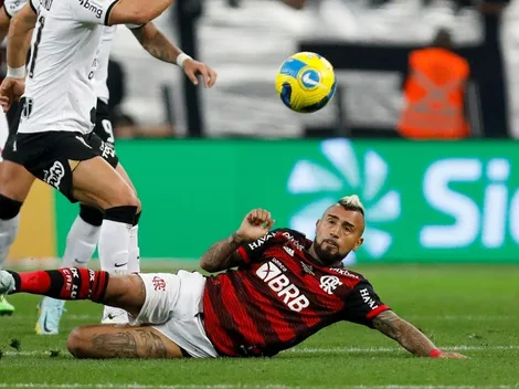 Vidal comienza la temporada como reserva en el Flamengo