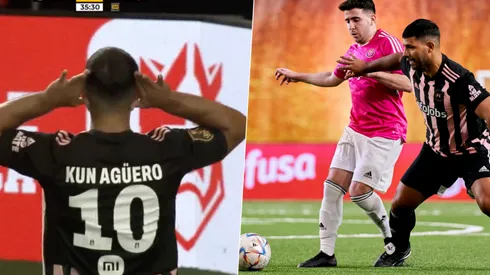 El Kun marcó un golazo pero se perdió un penal en la derrota de su equipo.