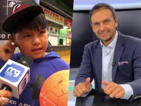 ¡Te lo cedo! Sepu hace feliz a un pequeño hincha de Colo Colo