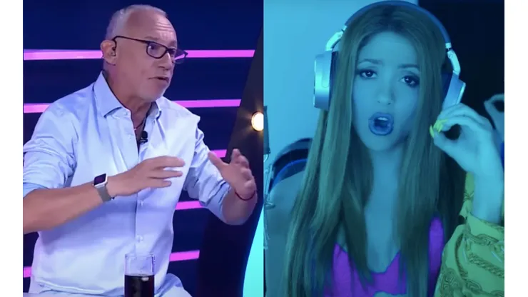 Mauricio Israel y Shakira.