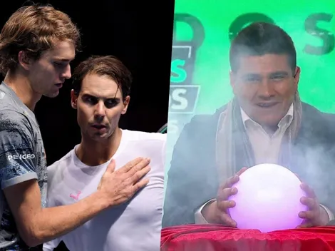 Zverev se disfraza de Tobi Vega y vaticina el retiro de Rafa Nadal