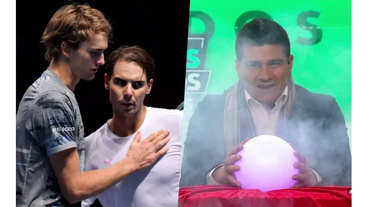 Zverev se inspiró en Marcelo "Tobi" Vega para adivinar que el legendario Rafa Nadal se retirará en Roland Garros.