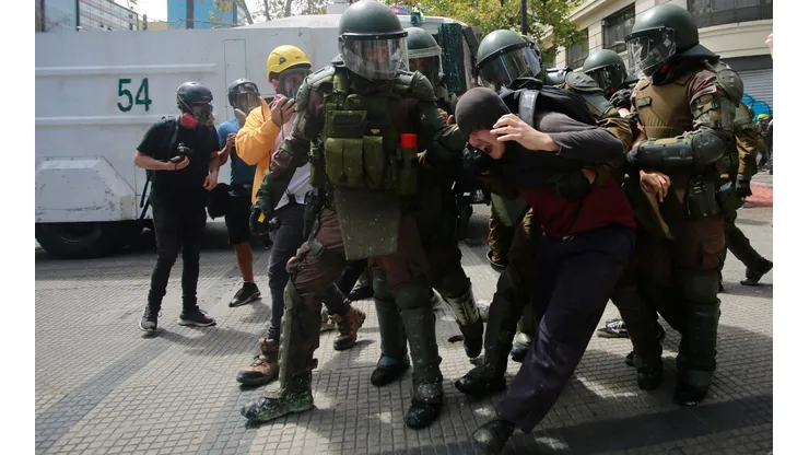 Manifiestaciones en Alameda por inicio de clases.