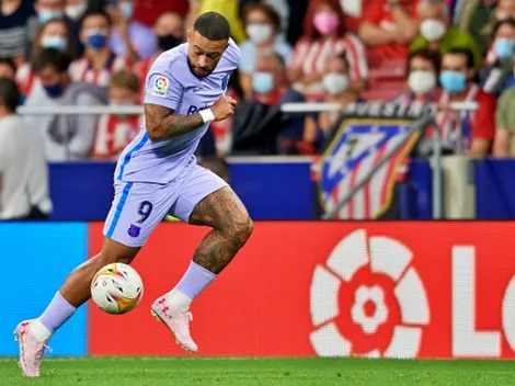 Depay a detalles de dejar el Barcelona para partir al Atlético de Madrid