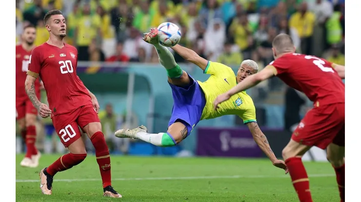 Richarlison marcó el mejor gol del Mundial de Qatar 2022