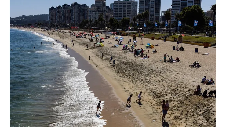 Playas aptas para el baño en Chile