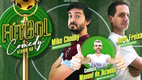 Fútbol Comedy reúne a grandes del humor y las redes sociales.