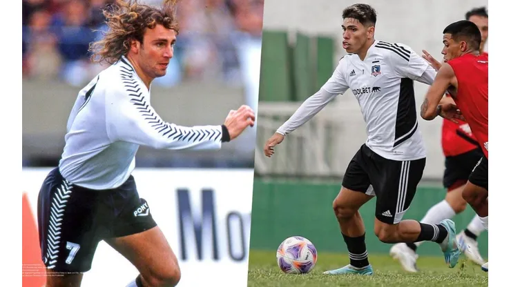 Barti le da su bendición a Palacios en Colo Colo, que al igual que él usará la 7.