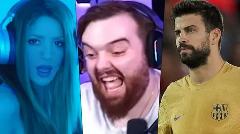 Ibai no ocultó su risa al escuchar las letras de Shakira.