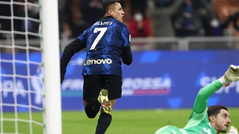 Alexis le dio la Supercopa de Italia al Inter