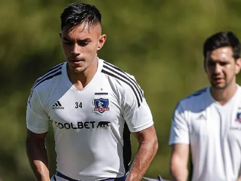 ¡Vicente Pizarro se entrena con los titulares en Colo Colo!