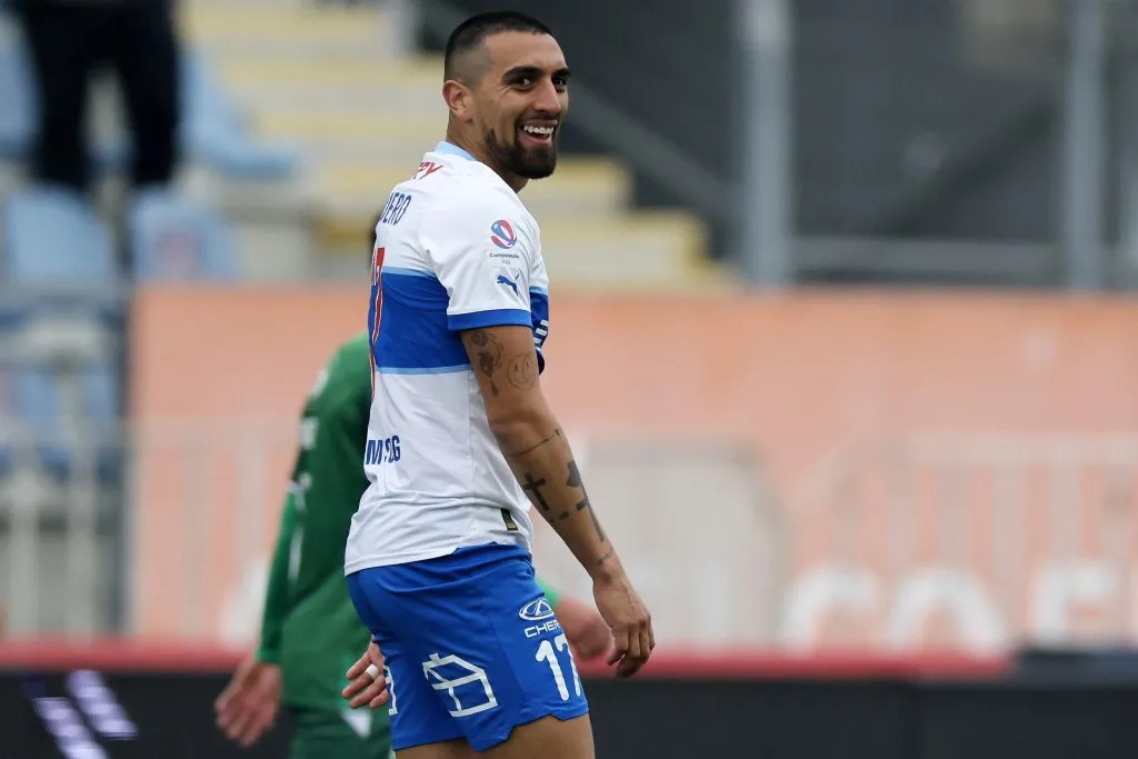 Branco Ampuero ante Audax Italiano. (Andres Pina/Photosport).