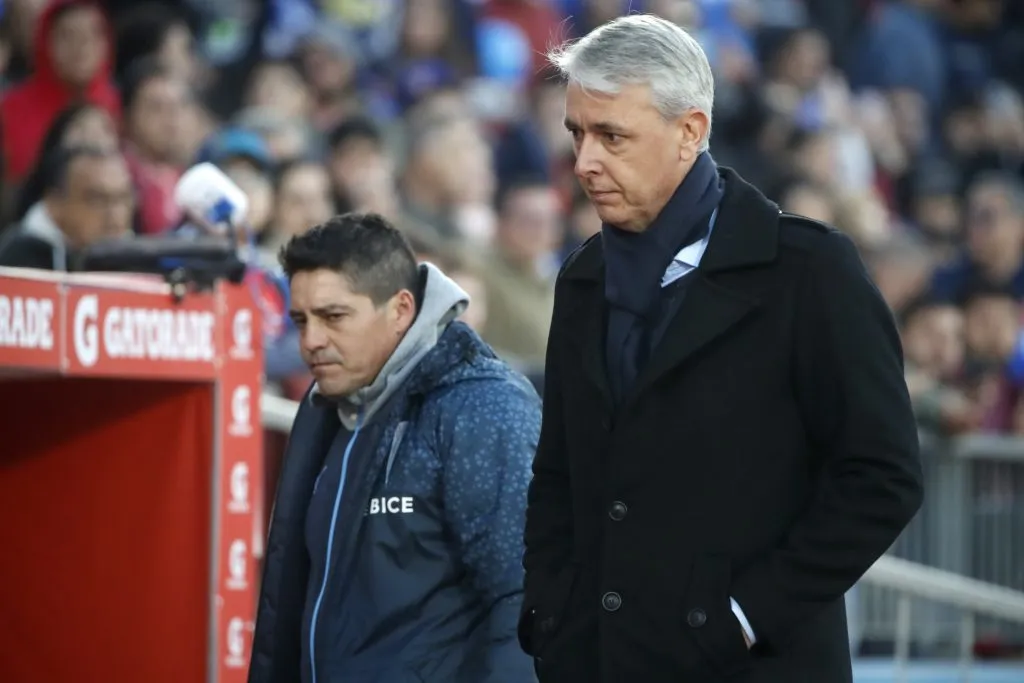 Nunes y Rodrigo Valenzuela están suspendidos. (Jonnathan Oyarzun/Photosport).