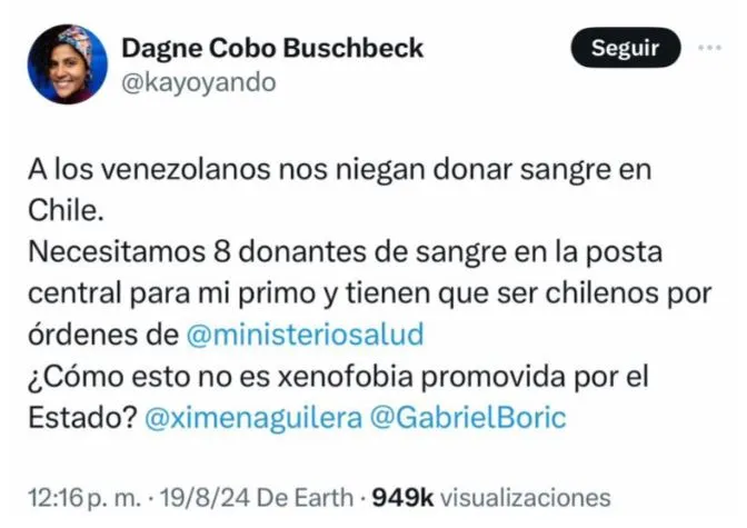 El reclamo que desató la polémica en X.