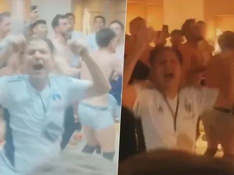 Al ritmo de Shakira: desenfrenado festejo de Mosa en Colo Colo