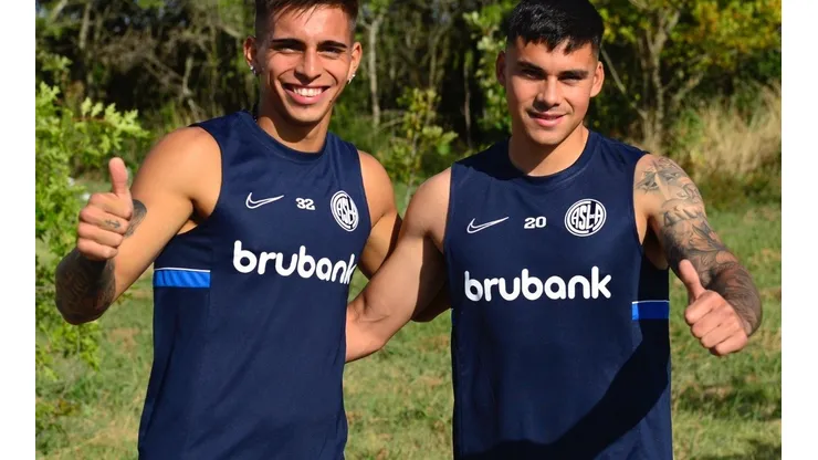 Ibacache (20) se sumó a la pretemporada con San Lorenzo en Uruguay