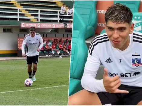 Las primeras jugadas de Palacios como joya de Colo Colo
