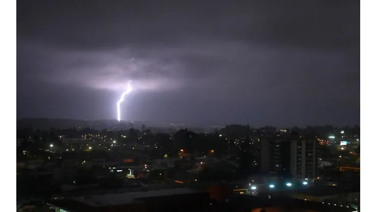 Aviso por tormentas eléctricas
