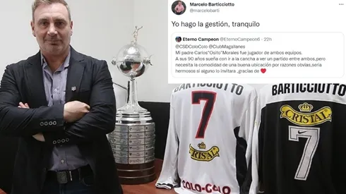 Barti tuvo un lindo gesto con un exfutbolista