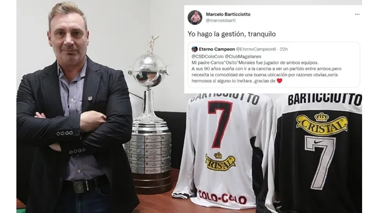 Barti tuvo un lindo gesto con un exfutbolista