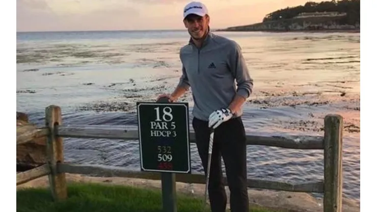 Gareth Bale ha mostrado su gran amor por el golf durante su carrera