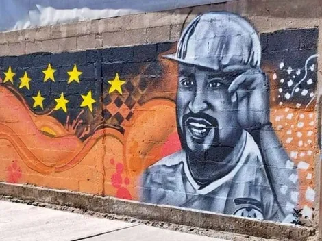 El mural que Nico Maturana deja en Calama