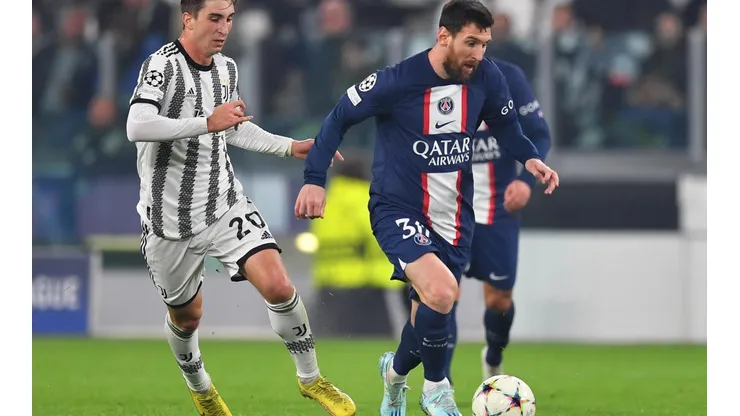 Lionel Messi con el PSG