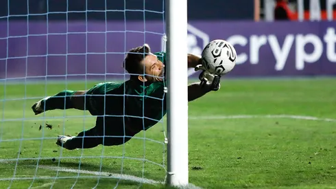 Cesar Rigamonti fue el héroe de Palestino contra Nacional de Paraguay, en la ronda clasificatoria de la Copa CONMEBOL Libertadores 2024.