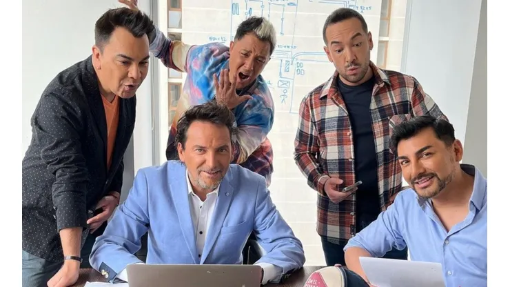 El equipo de Me Late en pleno, cuando aún estaban en TV+.