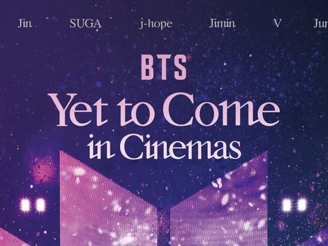 Conoce la fecha de estreno para Chile de BTS Yet to Come in Cinemas