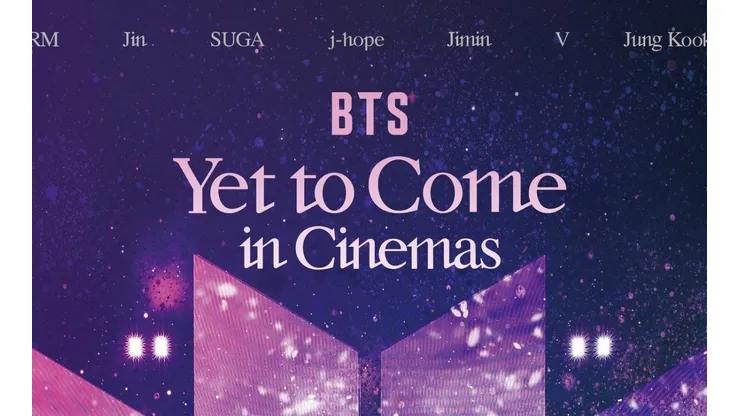 Conoce la fecha de estreno para Chile de BTS Yet to Come in Cinemas