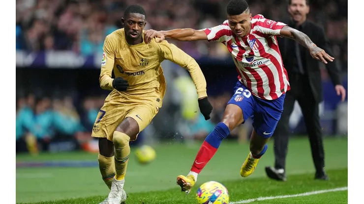 Ousmane Dembélé marcó el único gol del partido