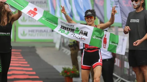 Al igual que en 2015, 2016, 2017, 2018 y 2019, Bárbara Riveros ganó el Ironman 70.3 de Pucón este 2023.