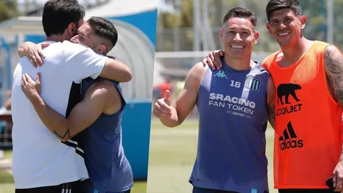 Opazo se reencontró con sus excompañeros