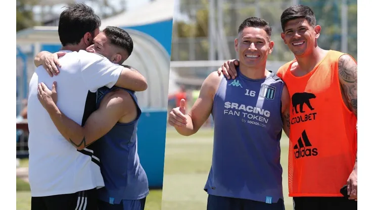 Opazo se reencontró con sus excompañeros