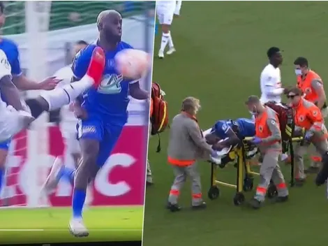 La criminal entrada de Bailly que deja al Marsella con uno menos