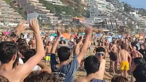 Batalla campal en Reñaca