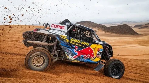 Francisco Chaleco López en el Dakar
