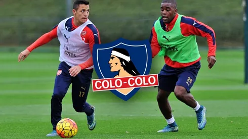 Alexis y Joel compartieron por dos años en el Arsenal.