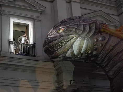 ¿Por dónde pasará el Dinosaurio Volador del Teatro Mil?