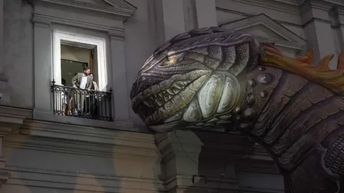 ¿Por dónde pasará el Dinosaurio Volador del Teatro Mil?