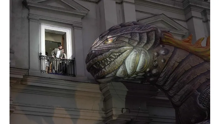 ¿Por dónde pasará el Dinosaurio Volador del Teatro Mil?