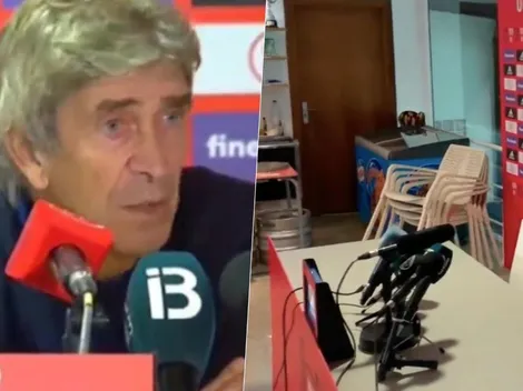 Pellegrini termina dando conferencia en una cafetería