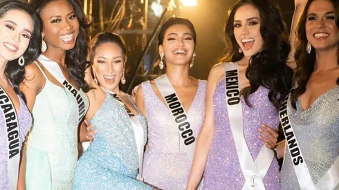 Algunas de las candidatas a Miss Universo de la versión anterior.