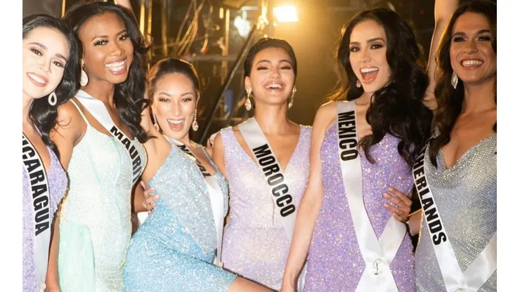 Algunas de las candidatas a Miss Universo de la versión anterior.