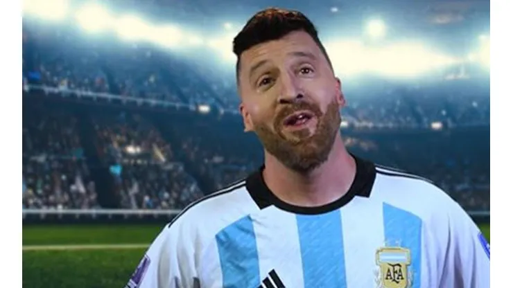 Stefan Kramer imitando a Lionel Messi