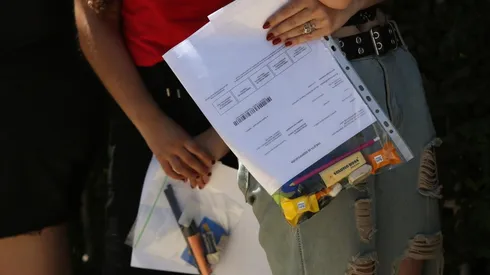 Prueba PAES en Chile.