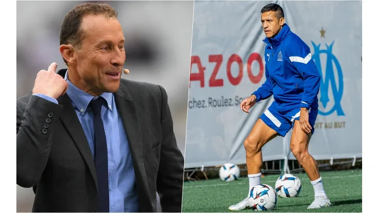 Jean-Pierre Papin hizo más de 250 goles con la camiseta del Marsella y espera compañía para Alexis Sánchez